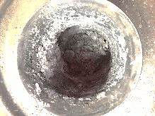 SCR-blandarrör som har använts under 260°C